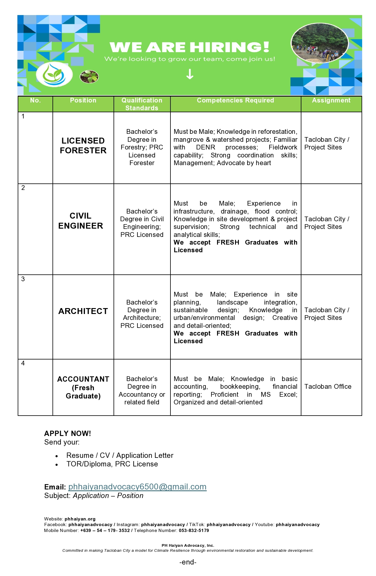 Tacloban deserves more. And we need YOU to build it