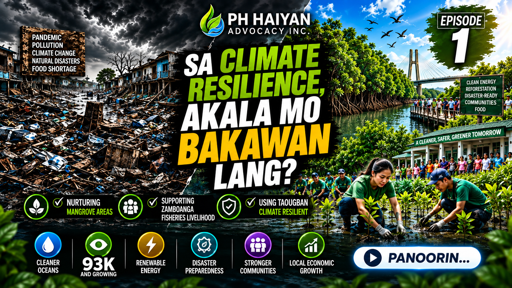 𝗘𝗣𝗜𝗦𝗢𝗗𝗘 𝟭:𝗦𝗮𝗽𝗮𝘁 𝗻𝗮 𝗯𝗮 𝗮𝗻𝗴 𝗯𝗮𝗸𝗮𝘄𝗮𝗻 𝗽𝗮𝗿𝗮 𝗺𝗮𝗴𝗶𝗻𝗴 𝗰𝗹𝗶𝗺𝗮𝘁𝗲-𝗿𝗲𝘀𝗶𝗹𝗶𝗲𝗻𝘁 𝗮𝗻𝗴 𝗧𝗮𝗰𝗹𝗼𝗯𝗮𝗻?